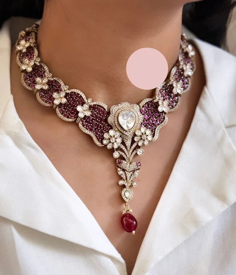 jest fancy necklace set