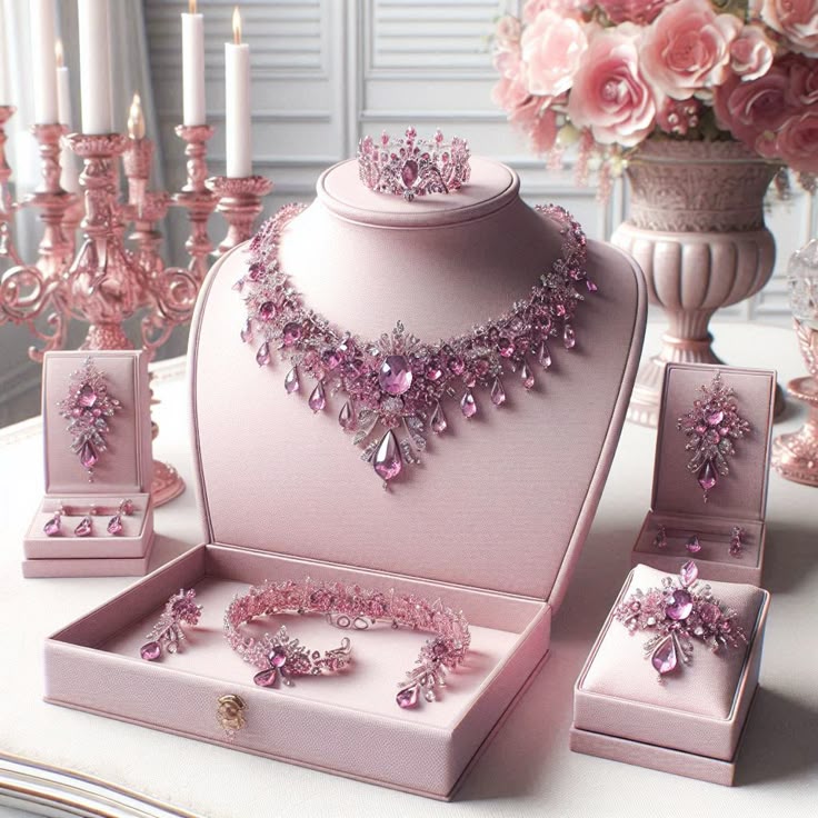 Full Set Beautiful jewelry designs ideas For Women And Girls