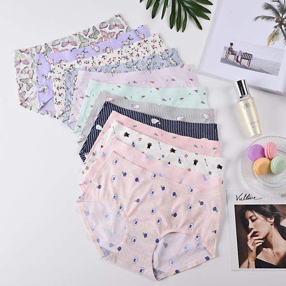 Pack of 4 Breathable Printed Panties