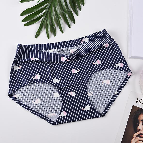 Pack of 4 Breathable Printed Panties