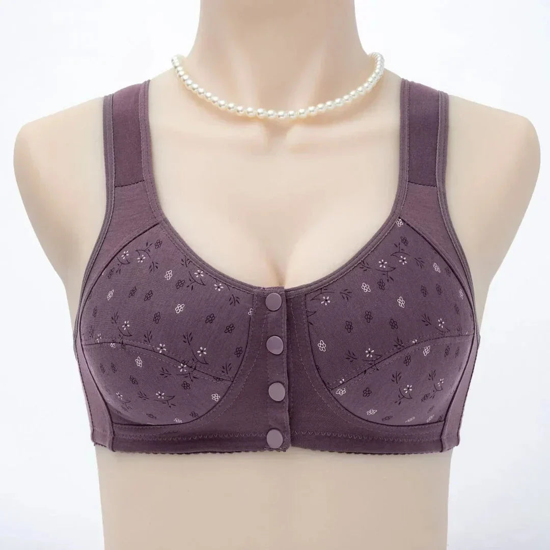 LAST DAY SALE 80% OFF - Comfortable & Convenient Front Button Bra Pack Of 3
