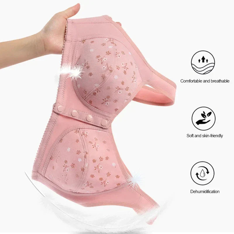 LAST DAY SALE 80% OFF - Comfortable & Convenient Front Button Bra Pack Of 3