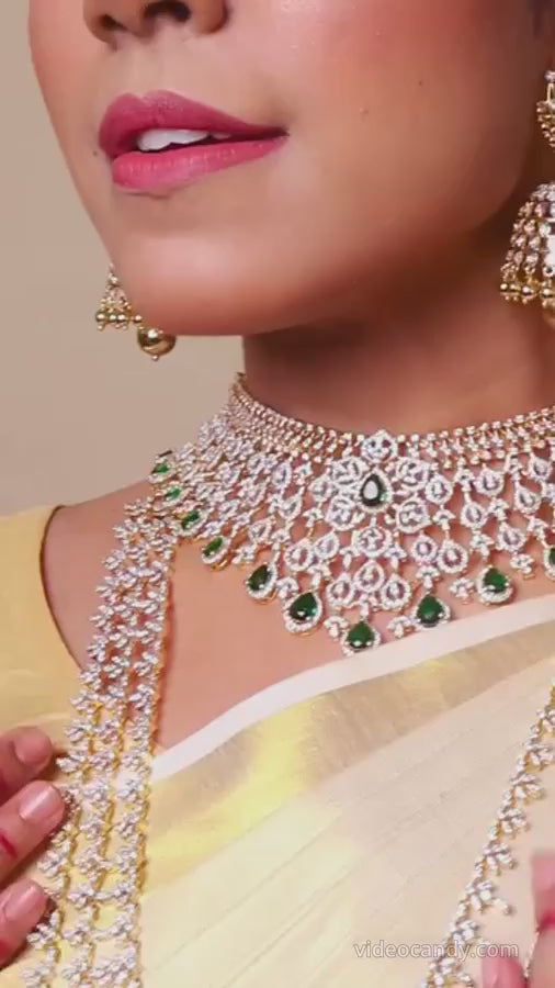 AD Diamond Unique Jewellery Sets