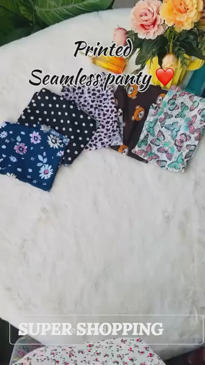 Pack of 4 Breathable Printed Panties